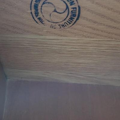 Refinished Vintage Johnson Furniture Dresser
