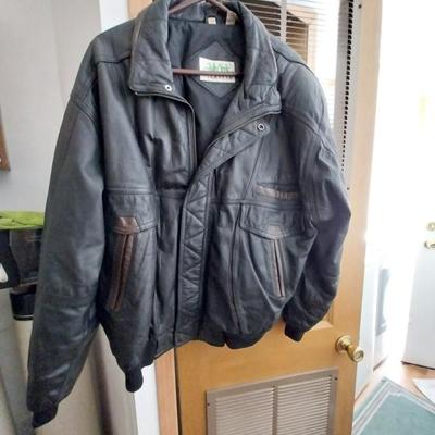 ASH CREEK MENS LEATHER JACKET