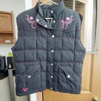 "COWGIRL HARDWARE" LADIES WESTERN VEST
