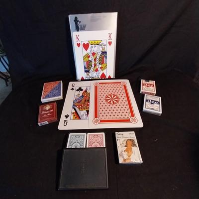 GIANT PLAYING CARDS AND OTHER DECKS