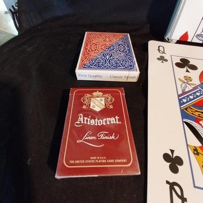 GIANT PLAYING CARDS AND OTHER DECKS