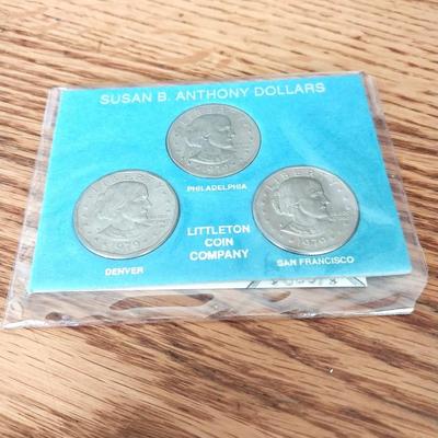 SUSAN B ANTHONY FIRST YEAR ALL MINT SET