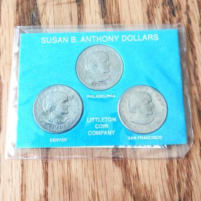 SUSAN B ANTHONY FIRST YEAR ALL MINT SET