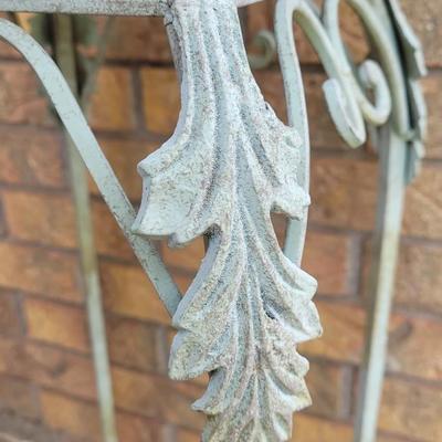 Mint Green Metal Plant Stand