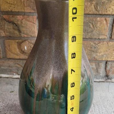Ceramic Vase and Faux Flowers