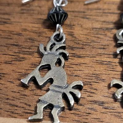 J: Kokopelli Earrings