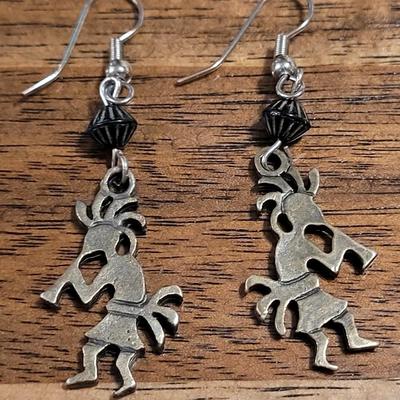 J: Kokopelli Earrings