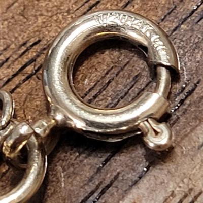 L: Gemstone 14kt Gold Fill Scarab Bracelet