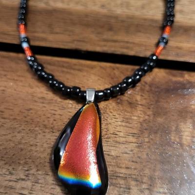 X: Hematite and Glass Beaded Necklaces