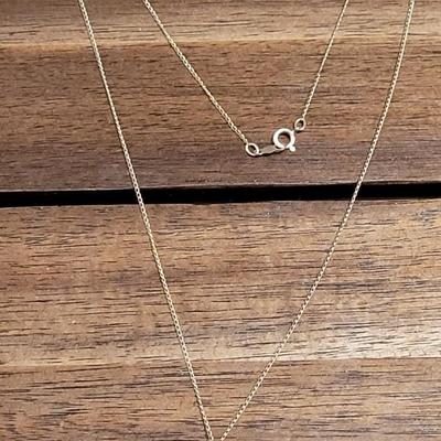 Gg: Gold Filled Unicorn Pendant Necklace