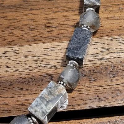 Oo: Paige Wallace - White Buffalo Turquoise, Sterling and Wild Horse Magnesite