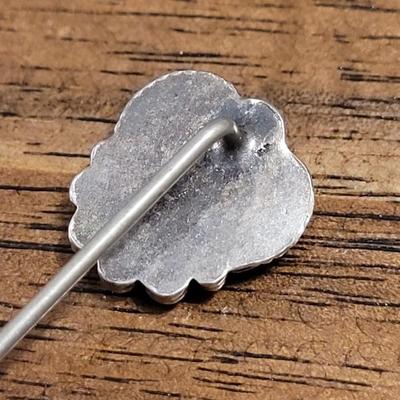 Pp: Sterling and Turquoise Pin