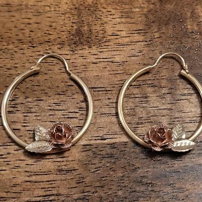Ww: Black Hills Gold Earrings