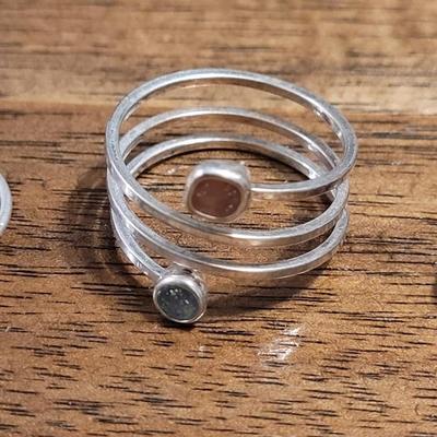 Xx: Turquoise Ring, Fashion Ring and Glass Bead Bracelet