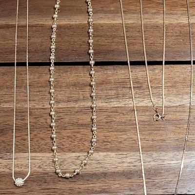Yy: Gold Tone Fashion Necklaces
