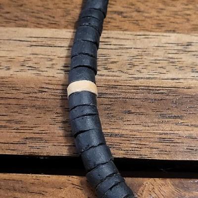 Bbb: Heishi and Tooth Pendant Necklace