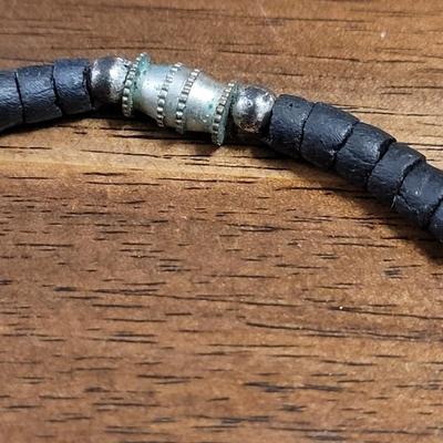 Bbb: Heishi and Tooth Pendant Necklace