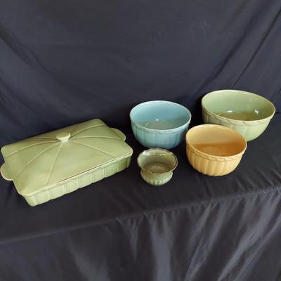 SLAH Willow House Hyacinth Nesting Bowls and Casserole Dish (K-BBL)