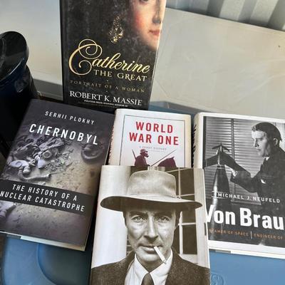 5 hardcover books