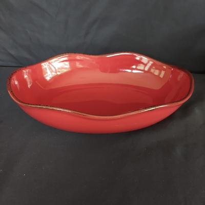 SLAH Verde and Cinnabar Dishes (K-BBL)