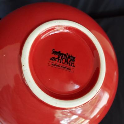 SLAH Verde and Cinnabar Dishes (K-BBL)