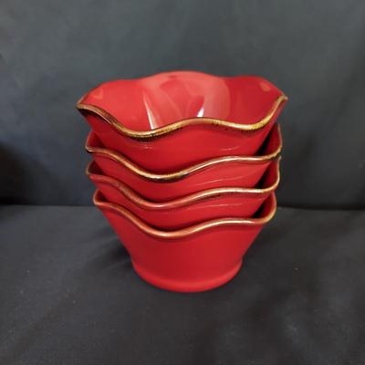 SLAH Verde and Cinnabar Dishes (K-BBL)