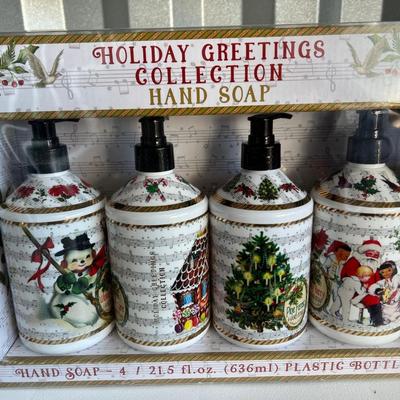 Holiday Christmas hand soap