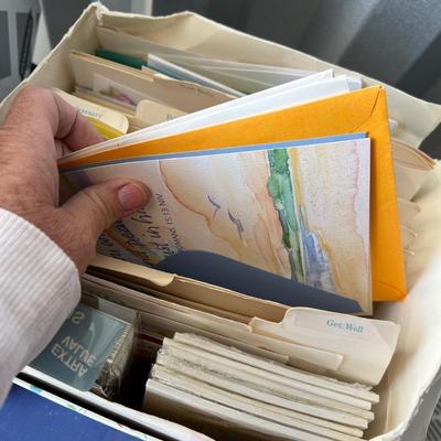 Tons of stationary cards
