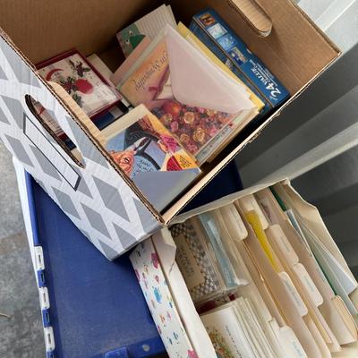 Tons of stationary cards