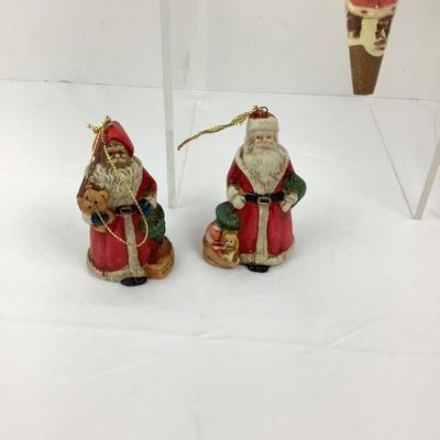 138 Victorian Style Santa Ornaments