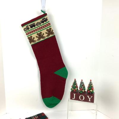 140 Vintage Christmas Stockings & JOY Decor