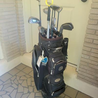 Golf Clubs & Bag