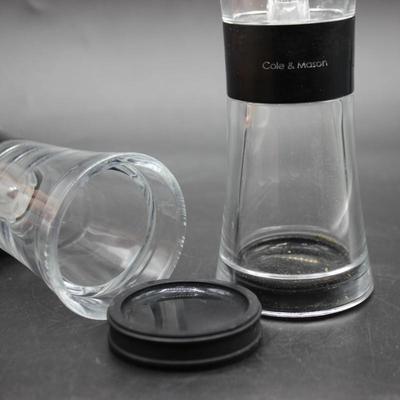 Cole & Mason Modern Design Salt & Pepper Grinder Shakers