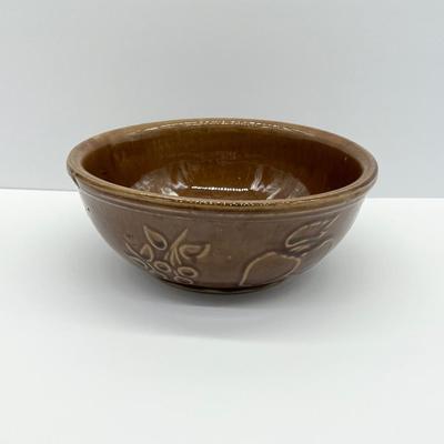 USA ~ Glazed Stoneware Fruit Bowl