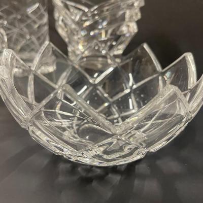 Lot of Clear Glass bowls