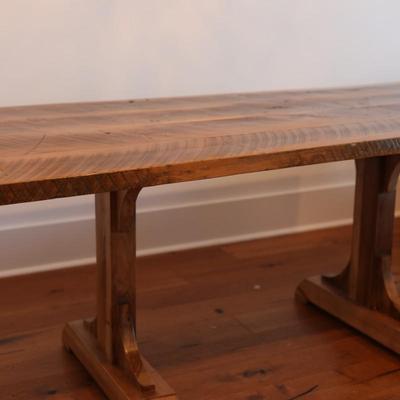 Beautiful Solid Wood Custom Built Dining Table By Doorman Designs