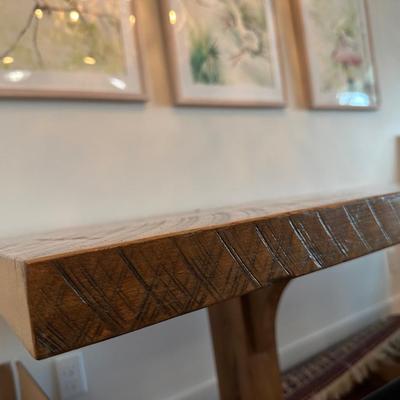 Beautiful Solid Wood Custom Built Dining Table By Doorman Designs