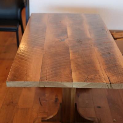 Beautiful Solid Wood Custom Built Dining Table By Doorman Designs