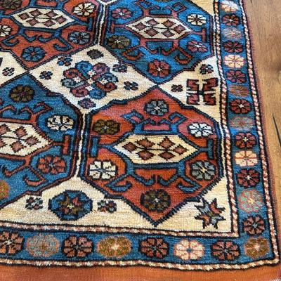 Small Vintage Turkish Kazak Rug