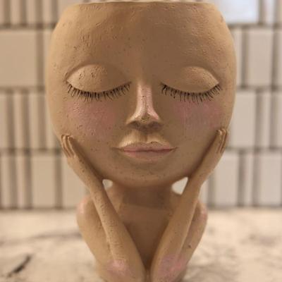 Face Planter Pot