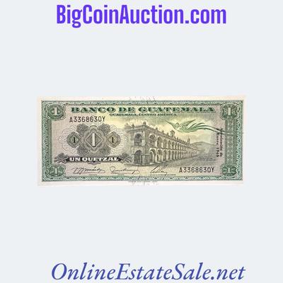 1968 GUATEMALA 1 QUETZAL