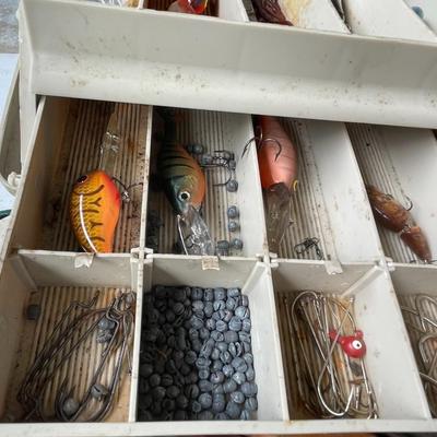 Tackle Box with Minimal Contents