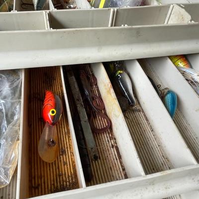 Tackle Box with Minimal Contents