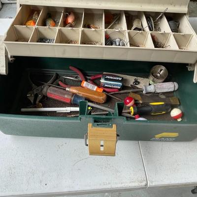Tackle Box with Minimal Contents