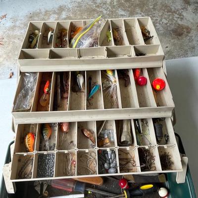 Tackle Box with Minimal Contents