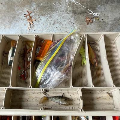 Tackle Box with Minimal Contents