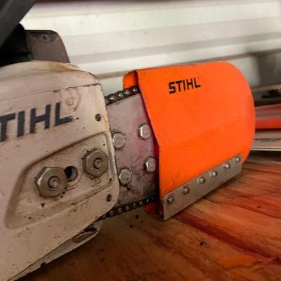 Stihl MS 461 X Chainsaw with Auger Attachment, Etc