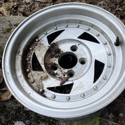 15" Saw Blade Alloy Rims/Wheels Used Set of 4
