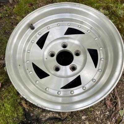 15" Saw Blade Alloy Rims/Wheels Used Set of 4