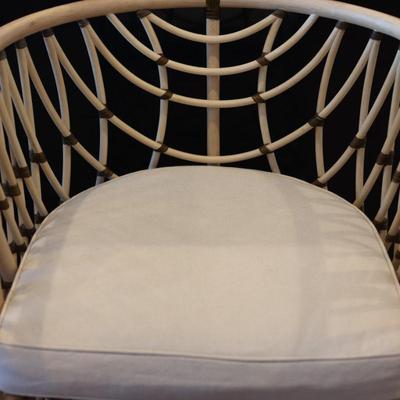 Gabby Natural Rattan Arm Dining Chairs (2)